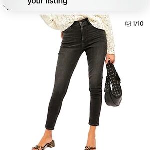 Free People  Black Jeans